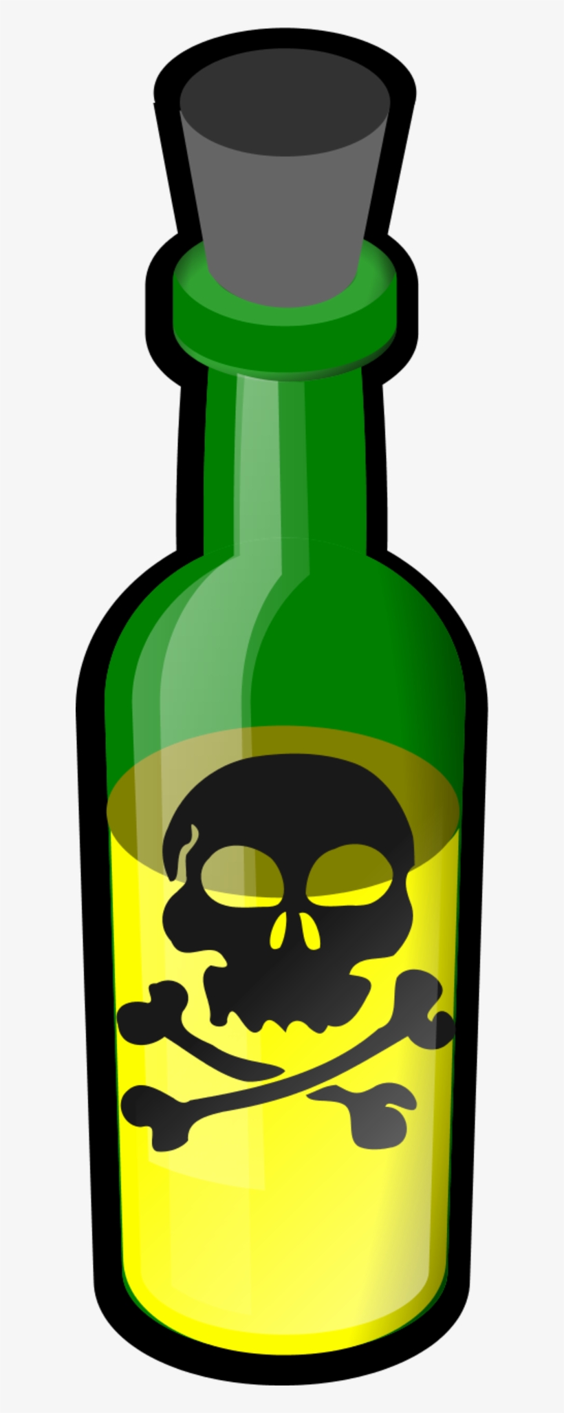 Svg Black And White Download Bottle Transparent Poison - Poison Png, transparent png