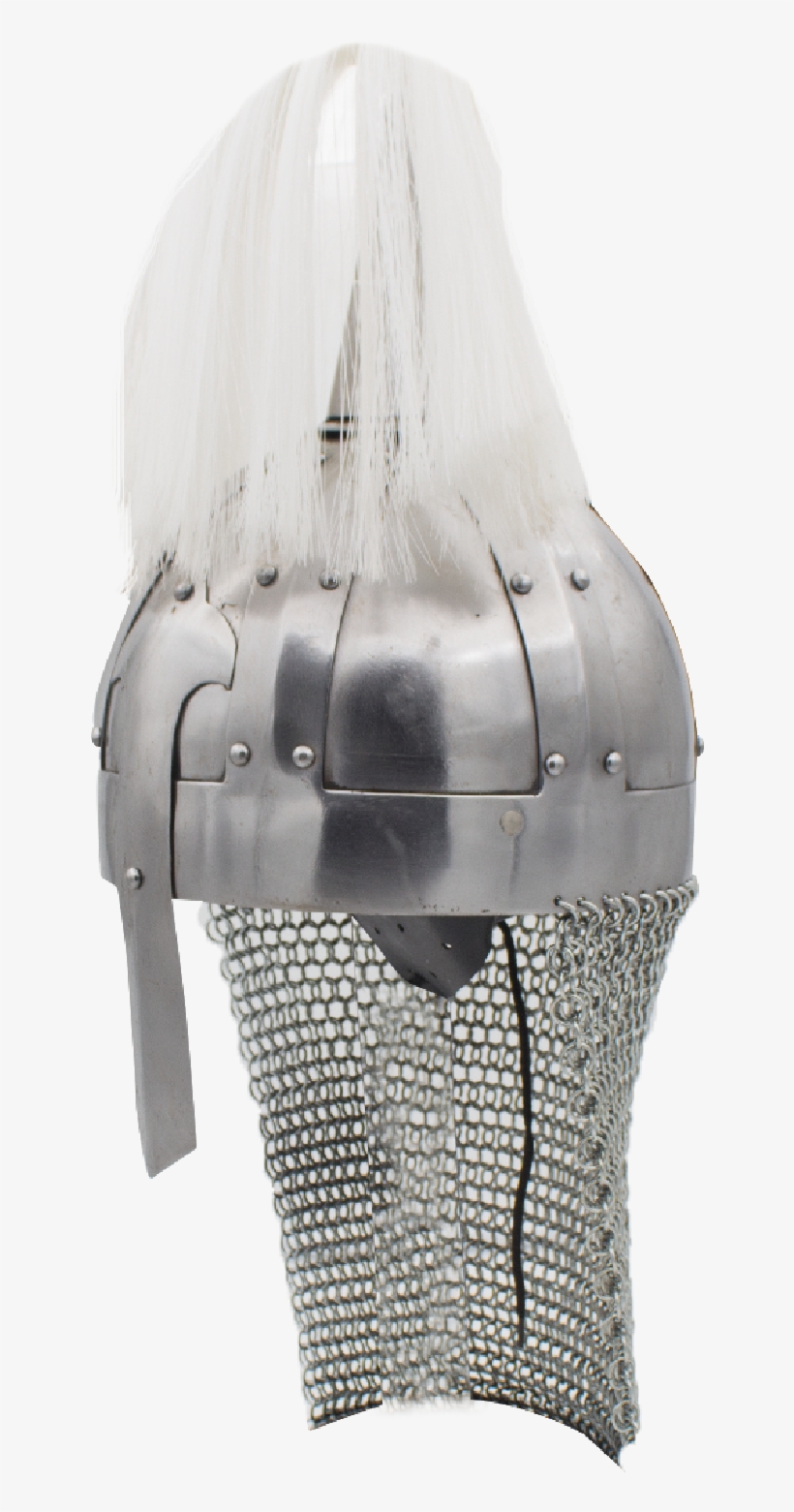 Knights Tassle Medieval Chain Mail Helmet, , Panther - Mail, transparent png