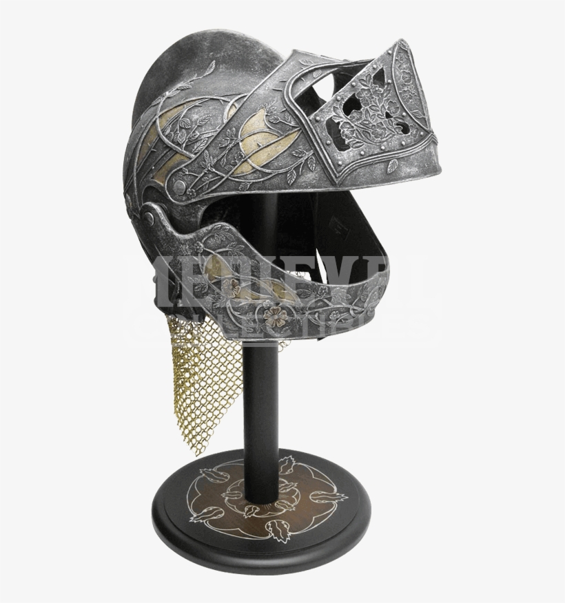Copyright © 2018 Medieval Collectables - Game Of Thrones - Loras Tyrell´s Helm 1/1 Replica, transparent png