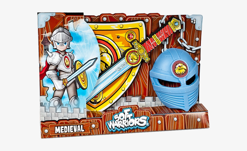 Pack Knight Sword, Shield & Helmet - Blue Rocket 21132 - Medieval Pack Mask, Sword, transparent png