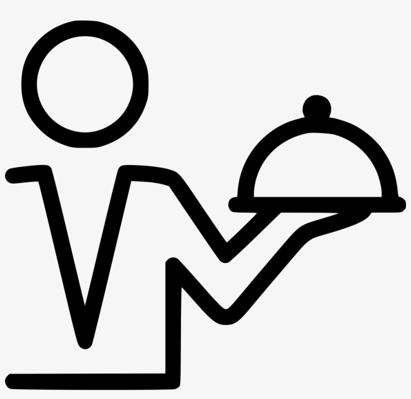 Png File Svg - Waiter Icon, transparent png
