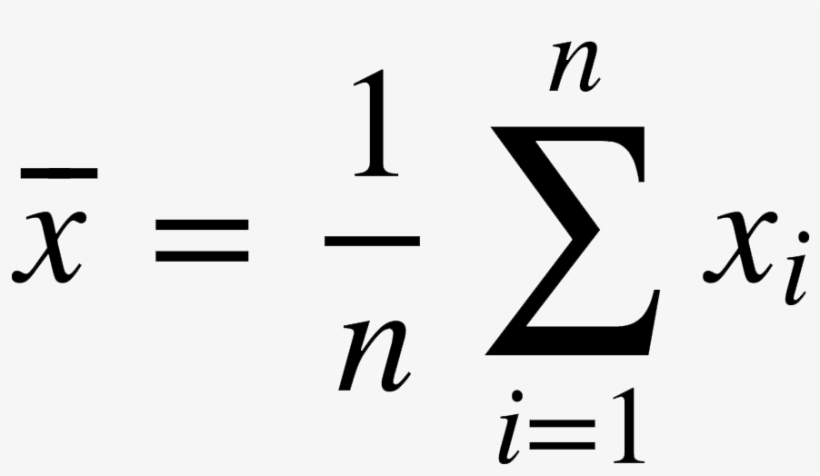 The Standard Deviation Measures The “spread” Of A Judge's - Equation For Average, transparent png