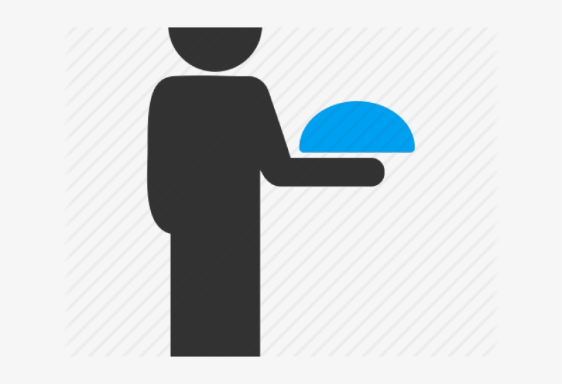 Steward Clipart Restaurant Waiter - Vector Graphics, transparent png