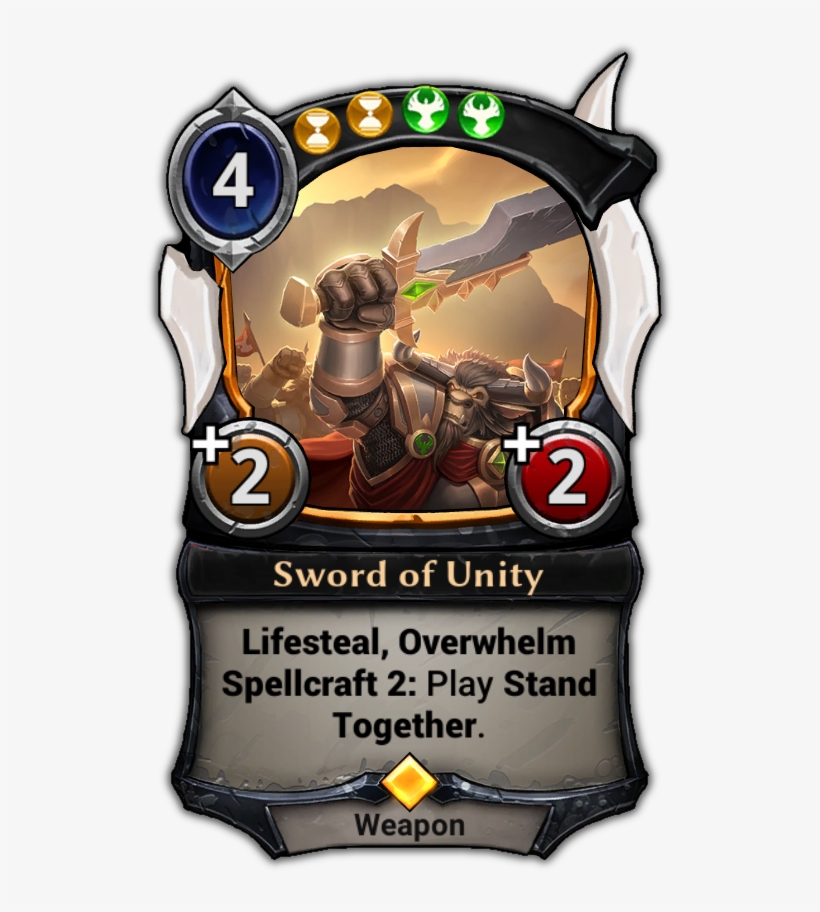 Sword Of Unity - Eternal Card Game Jekk, transparent png