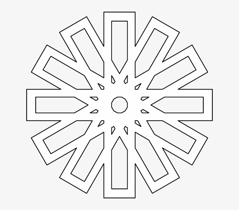 Black, Simple, Outline, Pattern, Figure, Design - Vietnam War Support Propaganda, transparent png