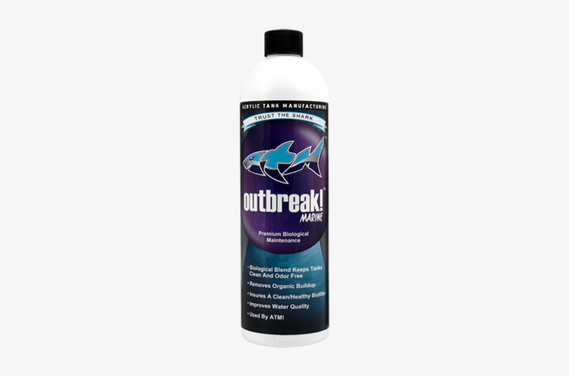 Atm Outbreak Marine 236ml, Salts, Minerals & Elements - Atm Outbreak! Marine Premium Biological Maintenance, transparent png