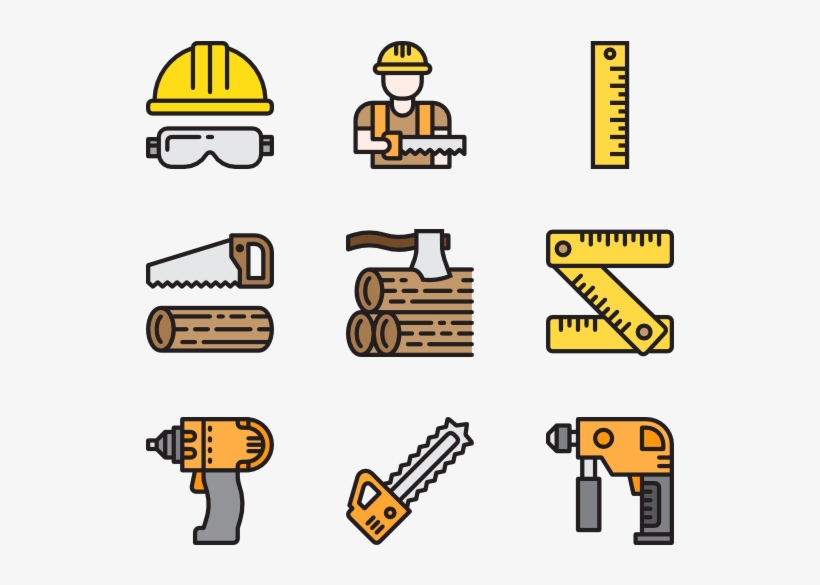 Jpg Stock Construction Icon Packs Svg Psd Carpenter - Investment, transparent png