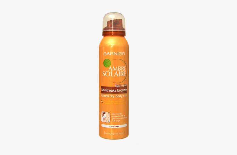 Garnier Ambre Solaire No Streaks Bronzer Natural Dry - Sunscreen, transparent png