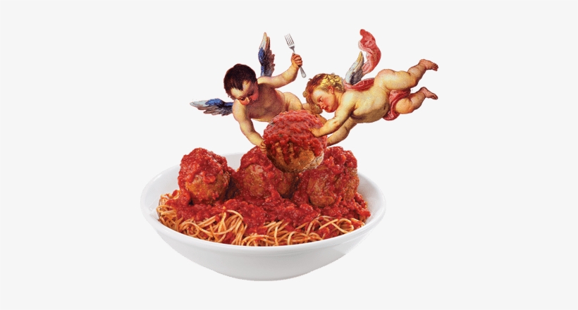 Cherubs Love Meatballs - Love, transparent png