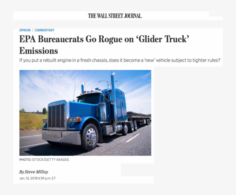 The Wall Street Journal Edition Is Online Here - Glider Truck, transparent png