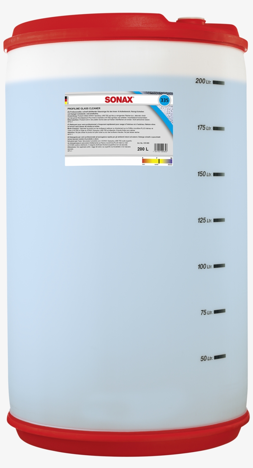 Silicone Exhaust Emissions And Nicotine Residues From - Sonax Profiline Glasscleaner D/f/nl/gb/e/i 200 Litre, transparent png