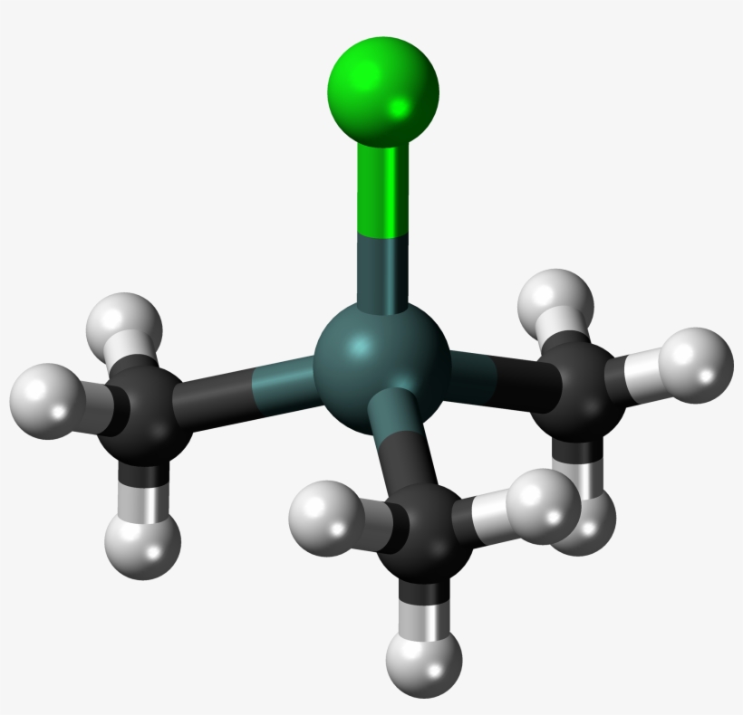 Trimethyltin Chloride 3d Ball - Trimethylgallium, transparent png