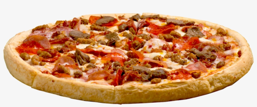Free Download Meat Clipart Sicilian Pizza Italian Cuisine - All Meat Pizza Png, transparent png