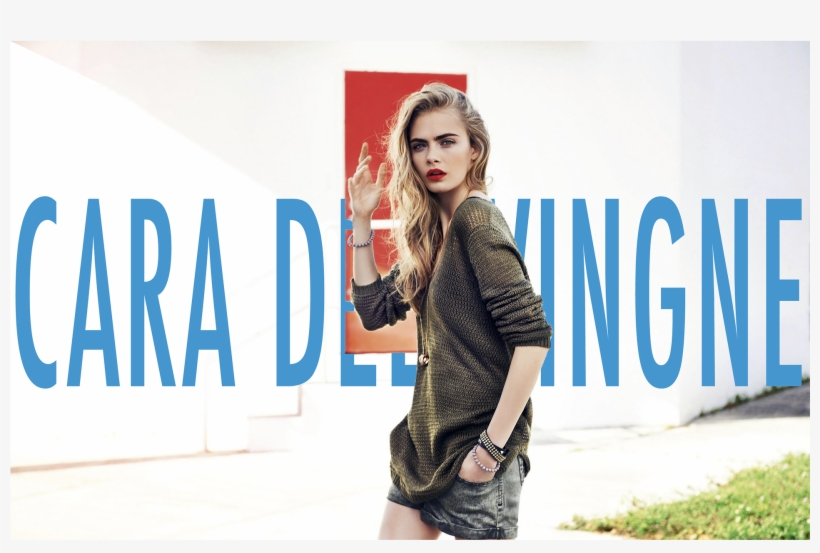 Photo Editing - Cara Delevingne - Cara Delevingne Sweater Dress, transparent png