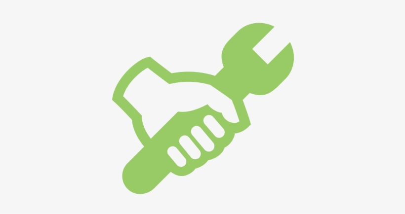 Repair Wrench Icon - Wrench Png Green, transparent png