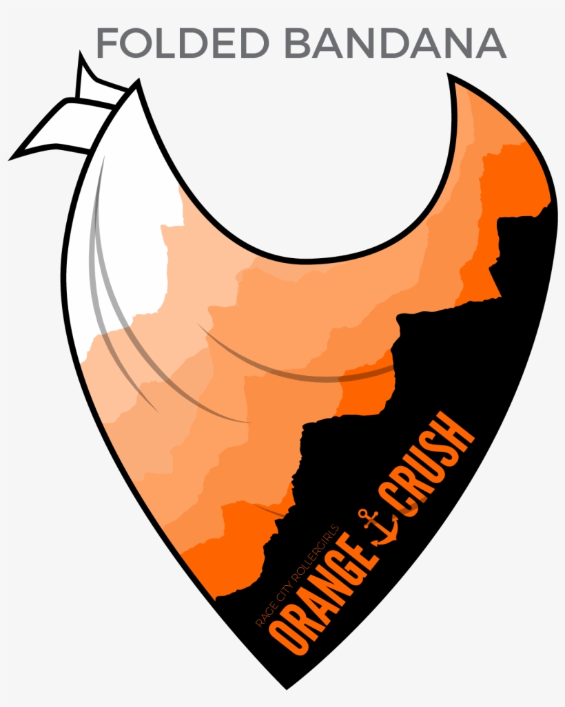 Rage City Rollergirls Orange Crush - Roller Derby, transparent png