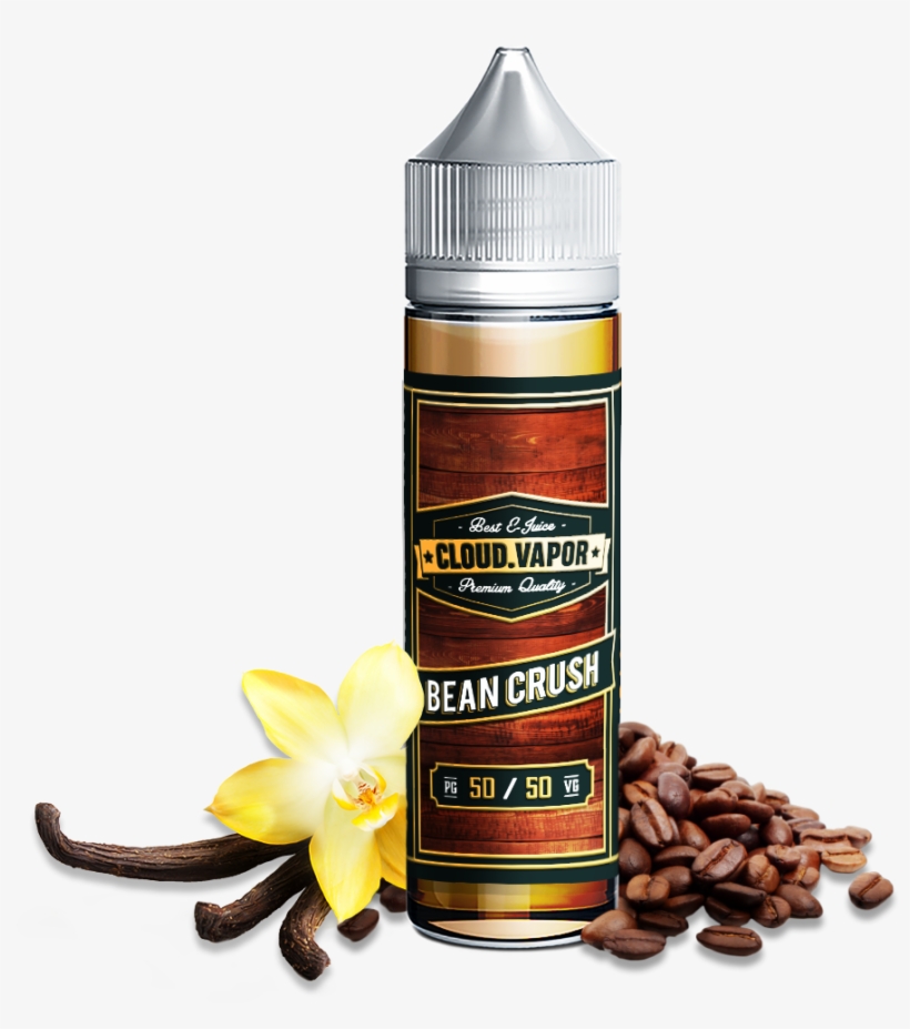 3d Bean Crush 50ml - Vapor, transparent png