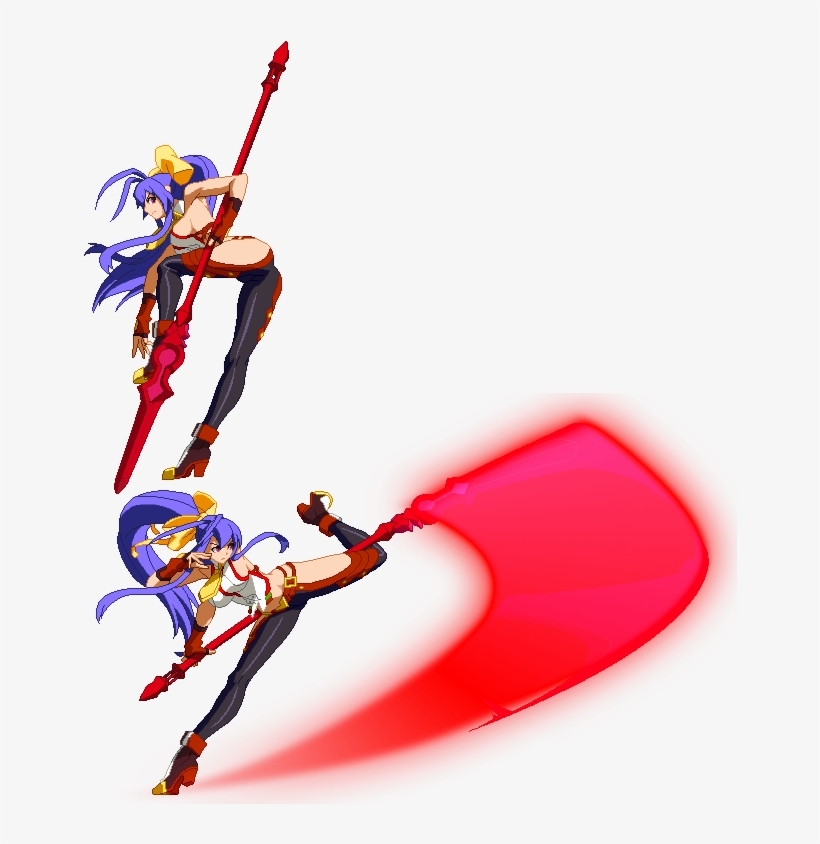 Bbcf Mai Crushtrigger - Portable Network Graphics, transparent png