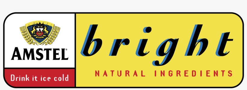 Amstel Bright Logo Png Transparent - Amstel Bright Beer Logo, transparent png