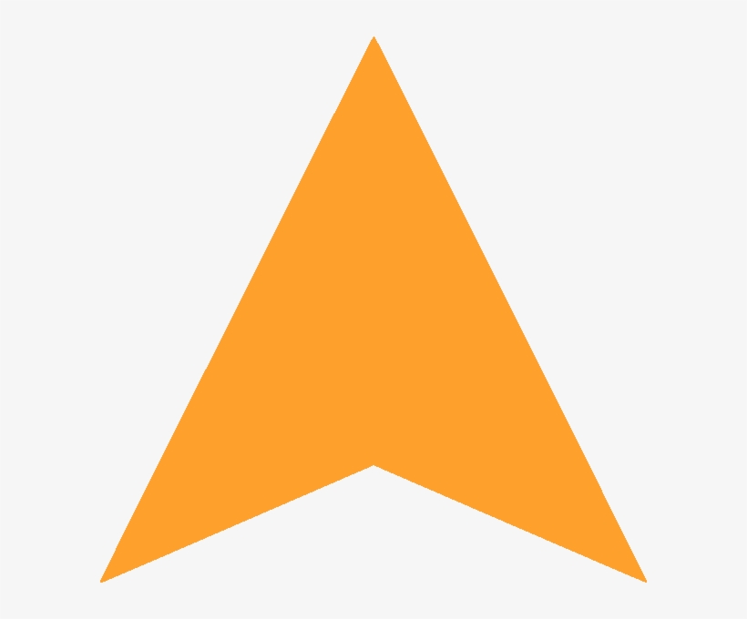 Uarrow-bright - Triangle, transparent png