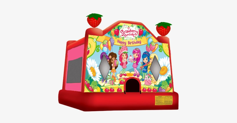 Strawberry Shortcake Bounce House, transparent png