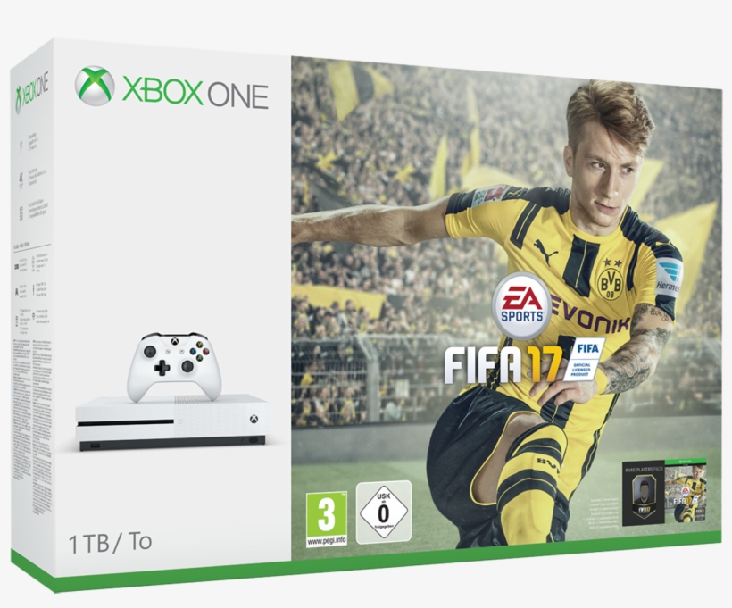 En Intl L Pdp0 Xboxones Fifa 17 Bundle - Xbox One S Fifa 17 Bundle 1tb, transparent png