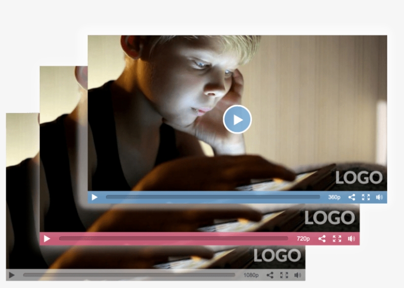 Branded Video Player Design - Design, transparent png