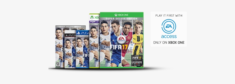 Football Has Changed - Microsoft Fifa 2017 Deluxe Edition Xbox One Game, transparent png