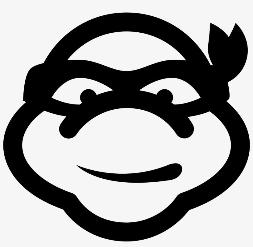 Graphic Black And White Library Icon Free Download - Teenage Mutant Ninja Turtles Icons, transparent png