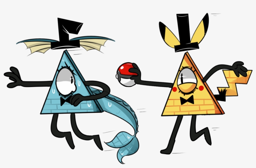 “gotta Catch'em All Willy-boy ” - Bill Cipher Pokemon, transparent png