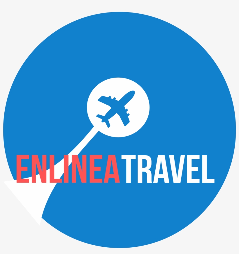 Propuesta Logo Agencia De Viajes Enlineatravel Logo - Circle, transparent png