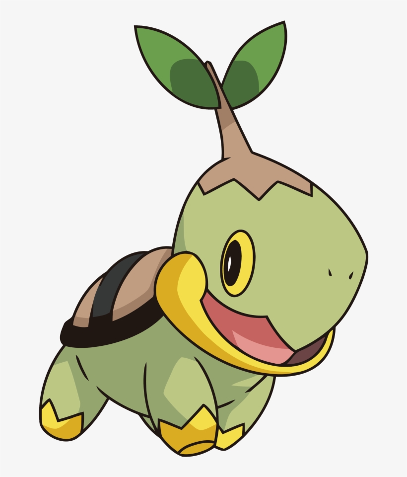 387turtwig Dp Anime 7 - Pokemon Turtwig Gifs Evoloshen, transparent png