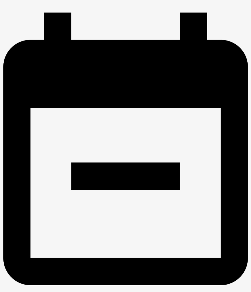 Calendar Minus Icon - Calendar Plus Icon, transparent png