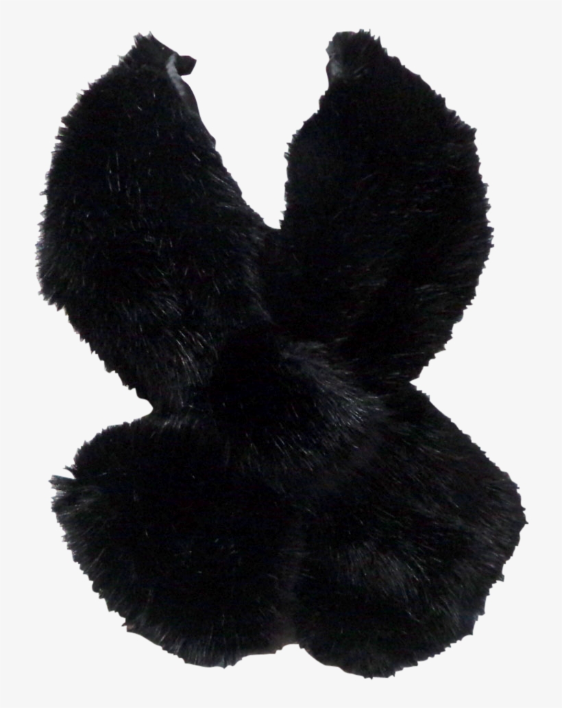 Clip Art Freeuse Stock Faux Fox Crossover Black Laura - Fur Scarf Transparent Background, transparent png
