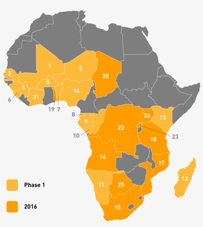 Map Ala Solektra - Akon Lighting Africa Map, transparent png