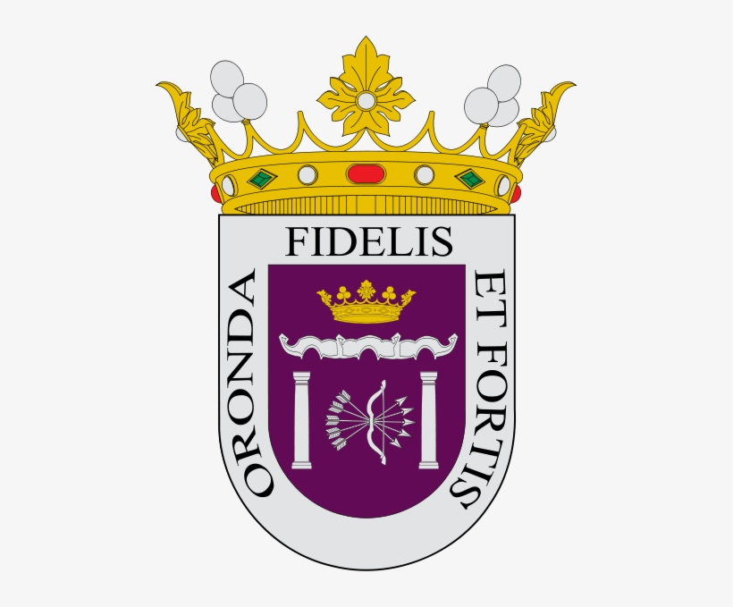 Escudo Actual De Ronda , Donde Aparecen Nuevamente - Gate And Walls Of Almocabar, transparent png