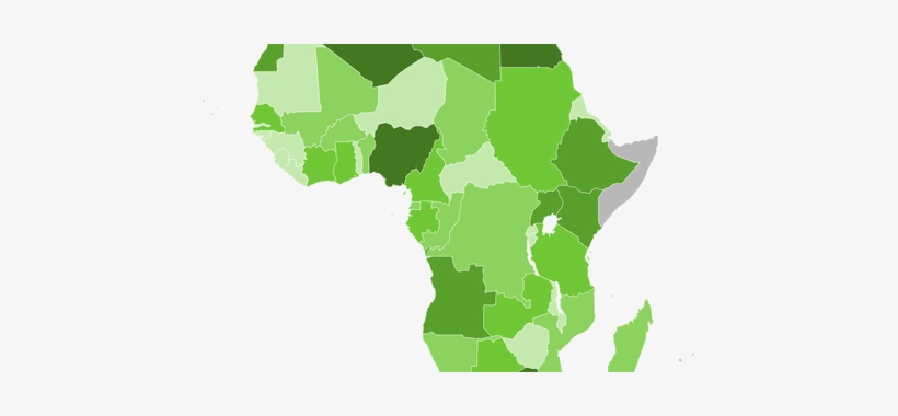 Africa Map Outline Vector » Full Hd Maps Locations - Africa Map, transparent png