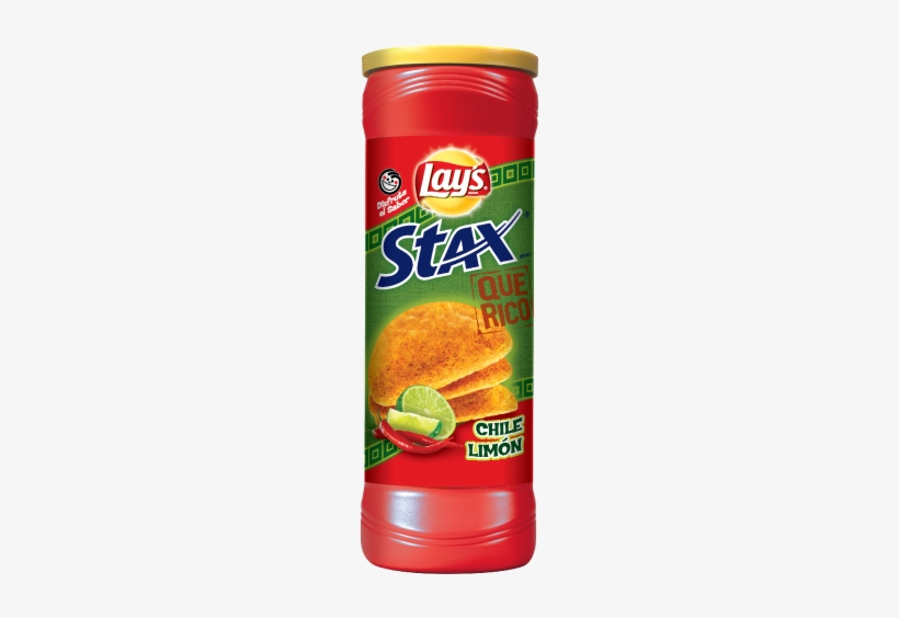 Lay's Stax® Que Rico Chile Limón Flavored Potato Crisps - Stax Sour Cream And Onion, transparent png