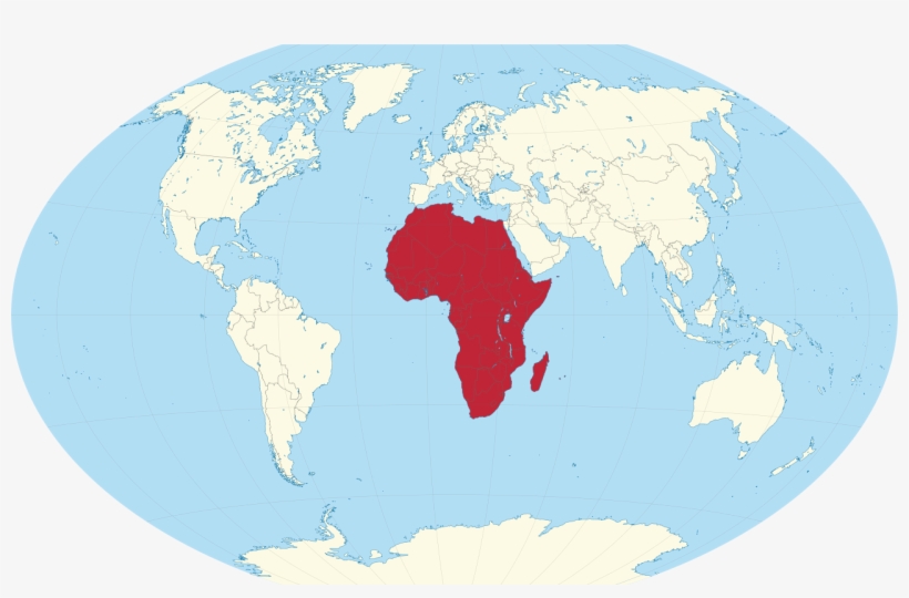 Africa Has Huge Potential, It's A Pity Too Few Americans - North Africa World Map, transparent png
