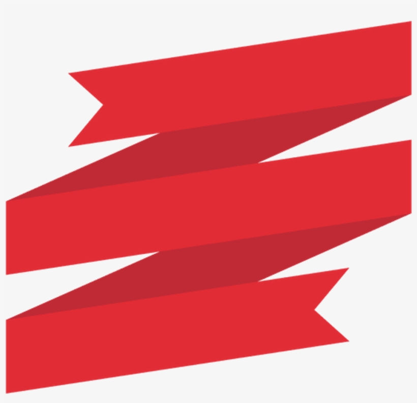Rojo Red Sticker By Carolinab - Ribbon Badge Label Png, transparent png