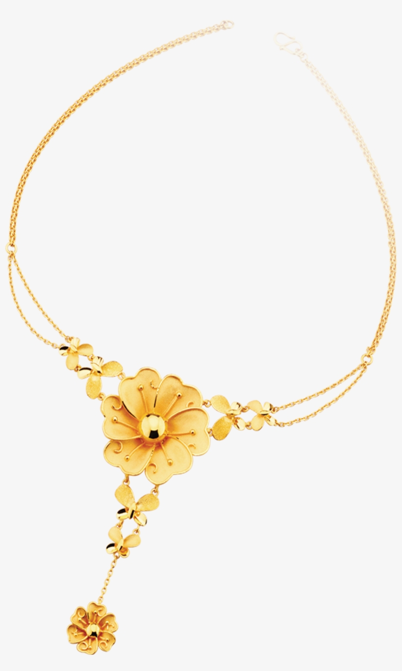 Yellow Necklace Body Piercing Jewellery Pattern - Jewellery, transparent png