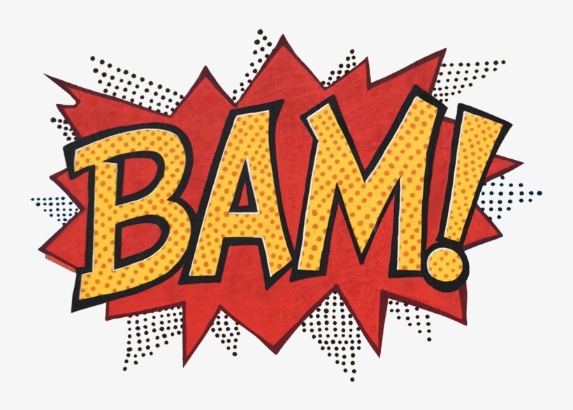Transparent Comic Bam - Comics, transparent png