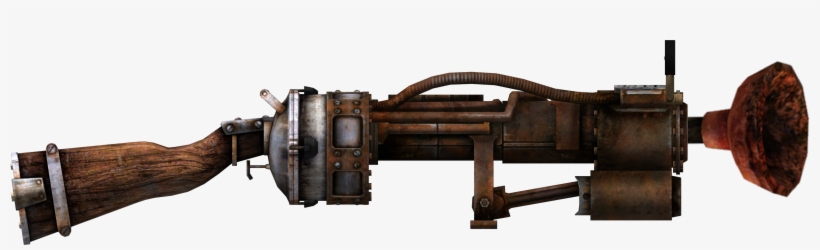 Plunger Gun - Fallout 3 Railway Rifle, transparent png