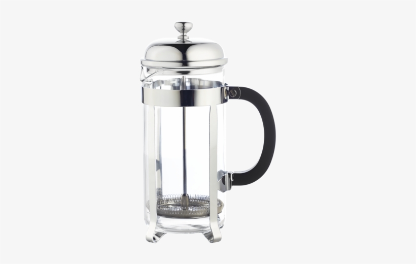 3 Cup Glass Coffee Plunger - Coffee Plunger Glass 8 Cup, transparent png