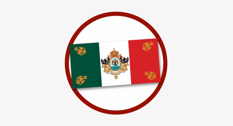 1864-1867 - Mexican Coat Of Arms, transparent png