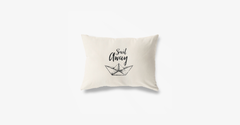 Sail Away - Pillow, transparent png