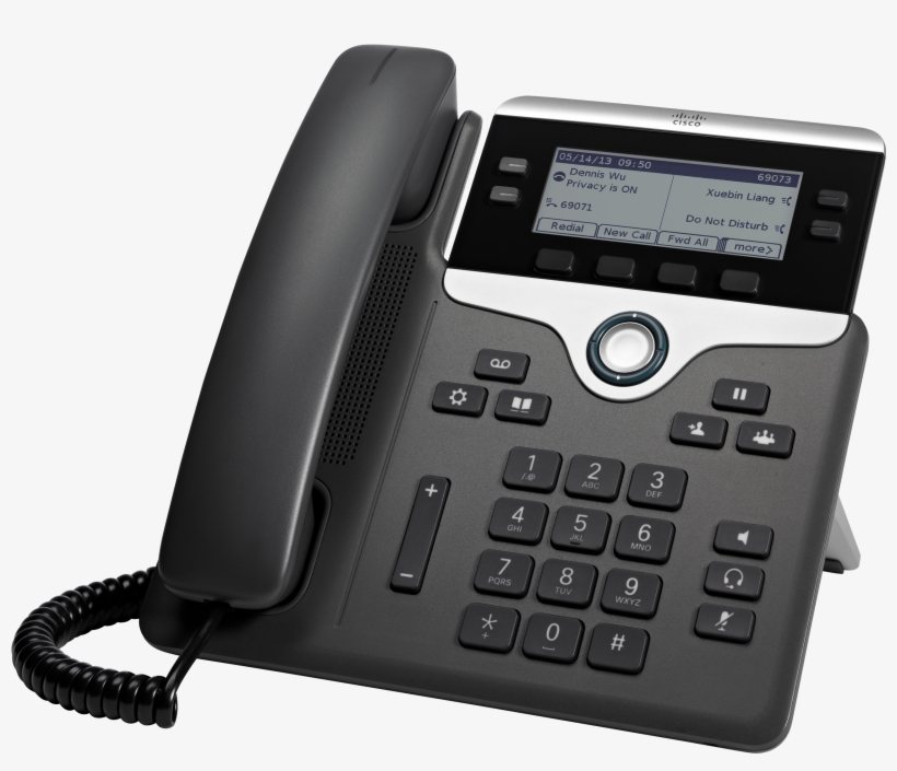 High Resolution - Cisco Ip Phone 7841 Voip Phone, transparent png
