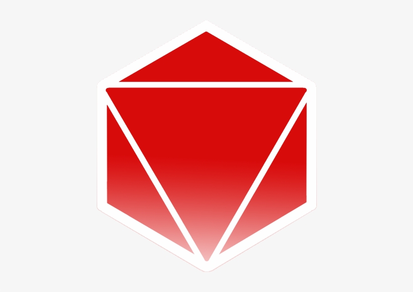 D8 - Triangle, transparent png
