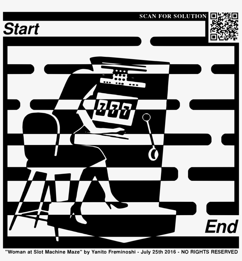 This Free Icons Png Design Of Maze Of Woman Playing, transparent png