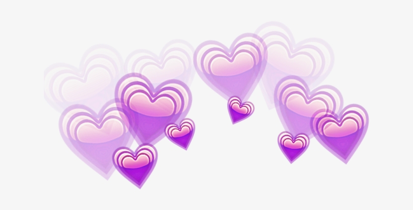 Pink Heart Crown Png, transparent png